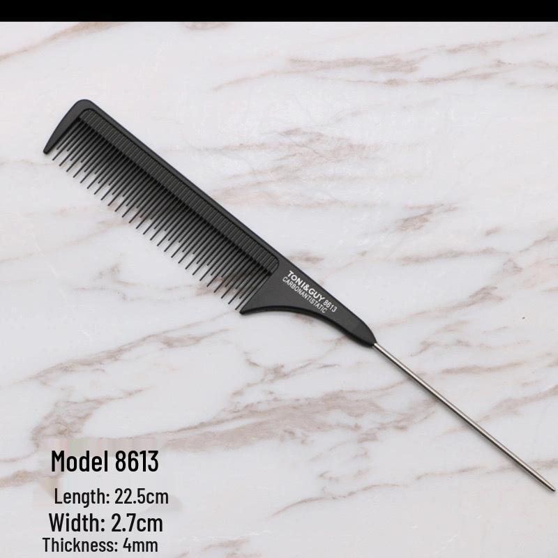 Professional Steel Tail Hairdressing Comb for Styling and Haircuts