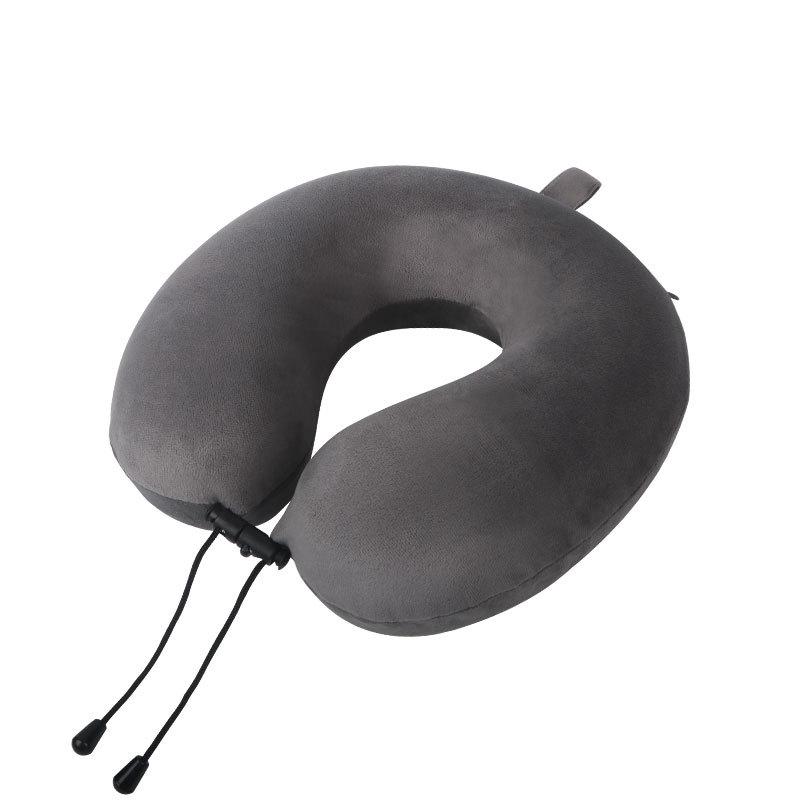 Memory Foam U-Shaped Neck Pillow - Travel Cushion for Neck Protection and Support