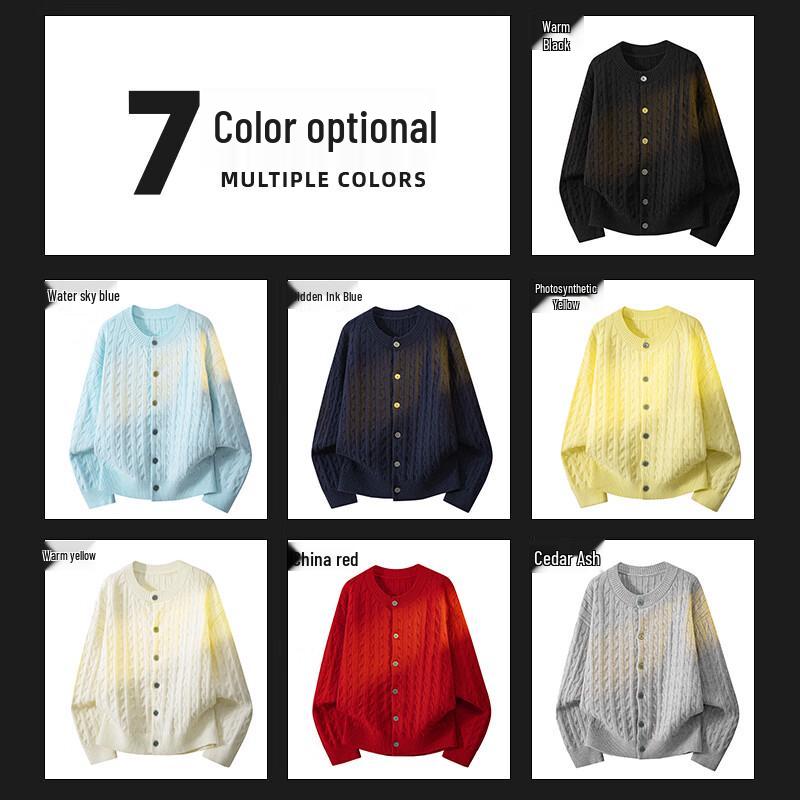 Jeanswest Unisex Heavyweight Relaxed Knit Cardigan