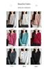New Andy Velvet V-Neck Seven-Button Jacquard Knit Pullover: Stunning Autumn & Winter Women's Base Layer Shirt.