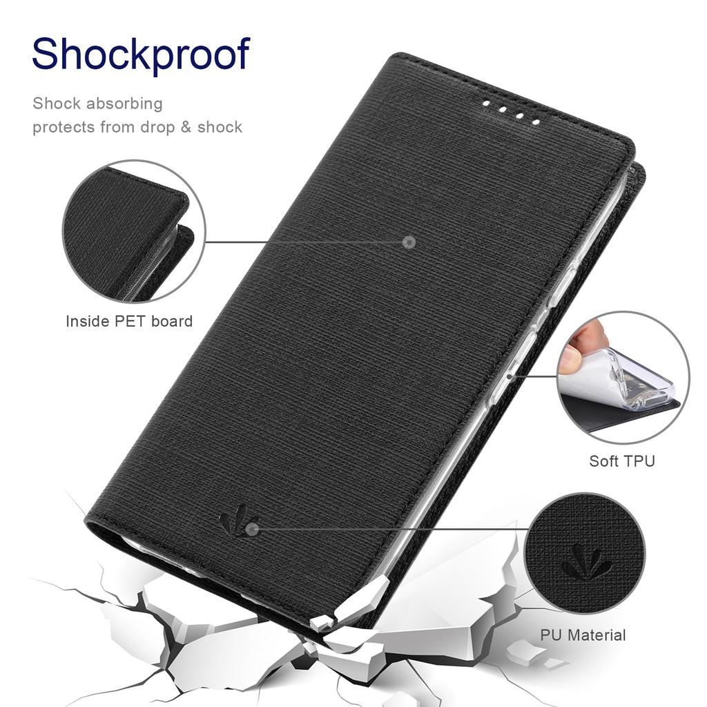 Seria VILI DMX Etui na telefon Google Pixel 8a Uchwyt na karty Skórzane etui Akcesoria mobilne Hurt