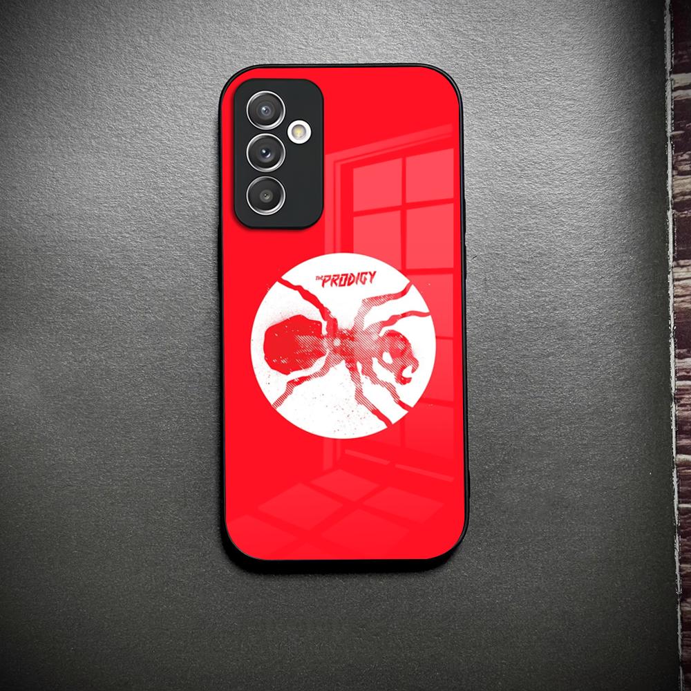 

The Prodigy Artist Logo Phone Case Glass For Samsung Galaxy S26 S23 S25 S24 S21 S22 S20 Ultra Fe Plus A34 A15 A14 Cover Galaxy S22 5G