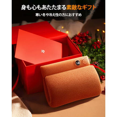 [3-Second Heat-Up! Energy-Saving] RANVOO Rechargeable Hot Water Bottle with a Wide Heating Area for Full-Body Warmth and Long-Lasting Warmth, 3 Temper