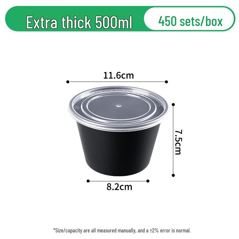 Round Disposable Sauce Cups - 25/50/100ml | Portioning & Takeaway Containers