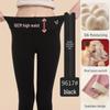 Men's and Women's High Waist Slim Fit Wool Base Layer Pants for Autumn/Winter - Warm Camel Hair Thin Pants