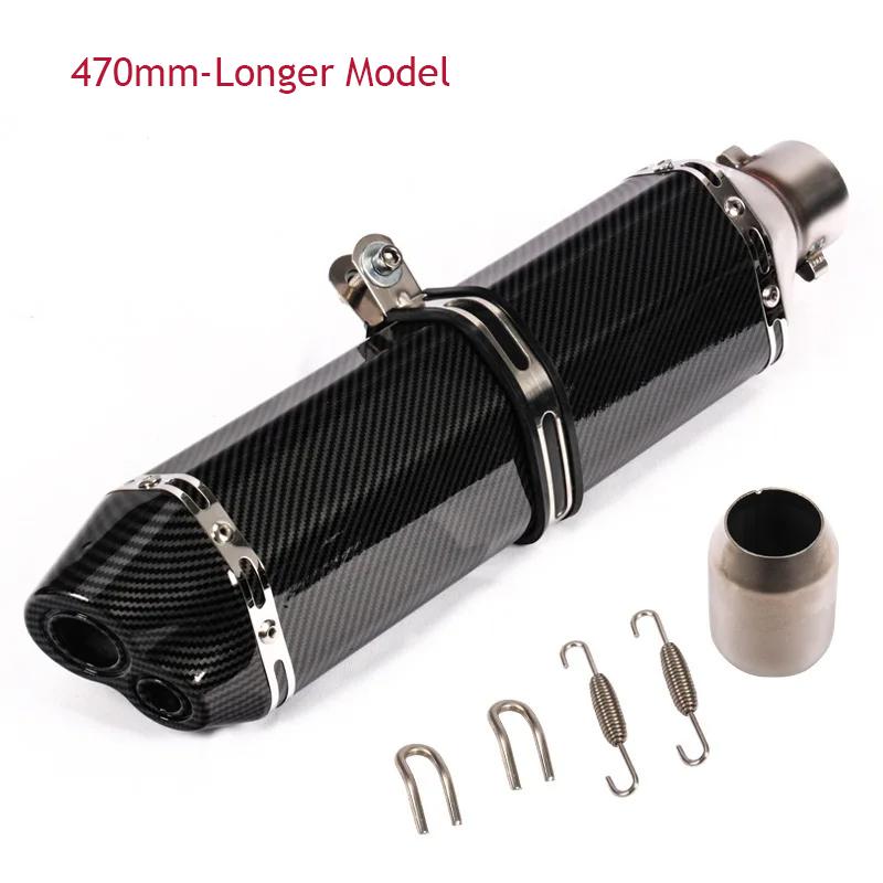 51mm Universal Accessories Motorcycle Exhaust pipe Modified Muffler Pipe echappement moto db killer For XJ6 MT07 09 03