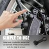 povtii 8PCS Brake Bleed Nipple Cap, 8mm Rubber Car Brake Bleeder Screw Grease Dust Cover, Vehicle Brake Bleeder Nipple Cap Replacement for Motorcycle