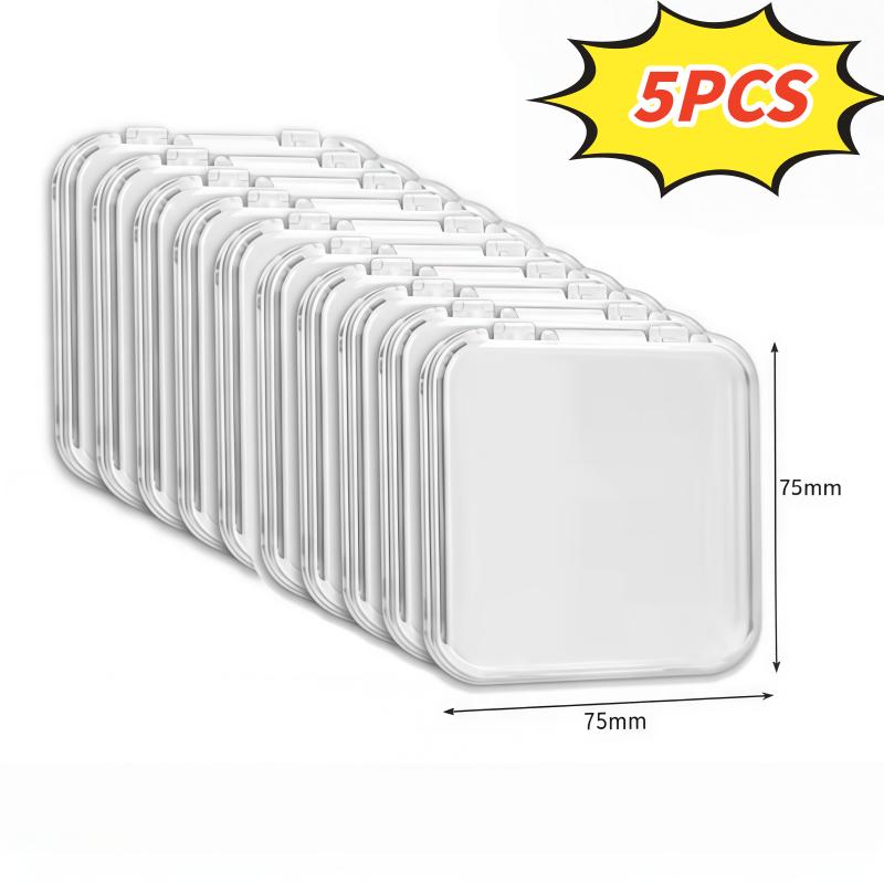 10Pcs Transparent Storage Box for Nail Jewelry. Glass Bead String, Jade, and Stationery Storage Box. Wearing Armor for Storage