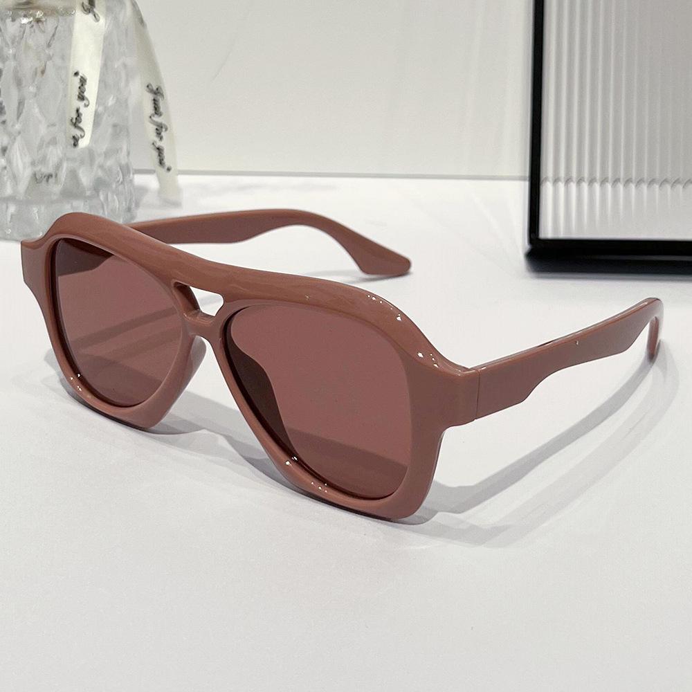Big Frame Luxury Brand Designer Square Vintage Pilot Sunglasses Women For Men Punk Popular Oversized Outdoor Sun Glasses Uv400