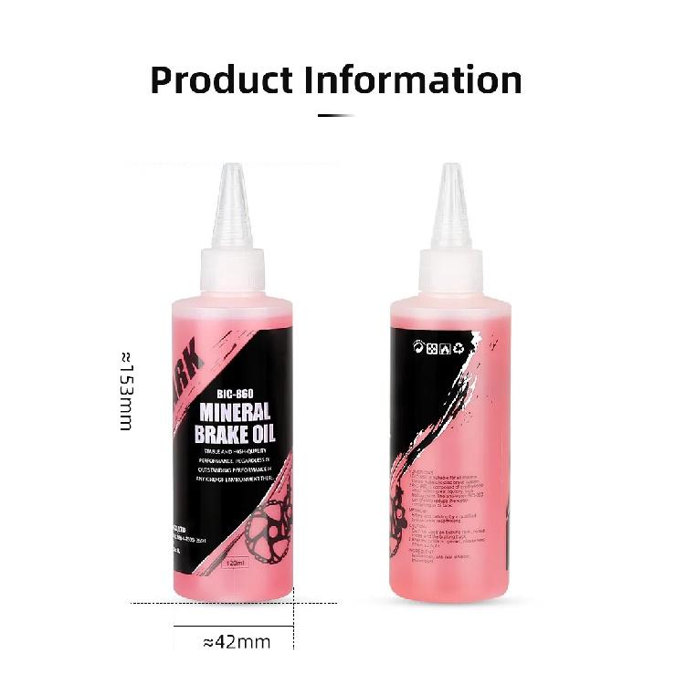 Chepark Bicycle Brake Mineral Oil 120ML DOT Hydraulic Brake Oil For Shimano MGUARA Tektro TRP Bike Hydraulic Brake Systems