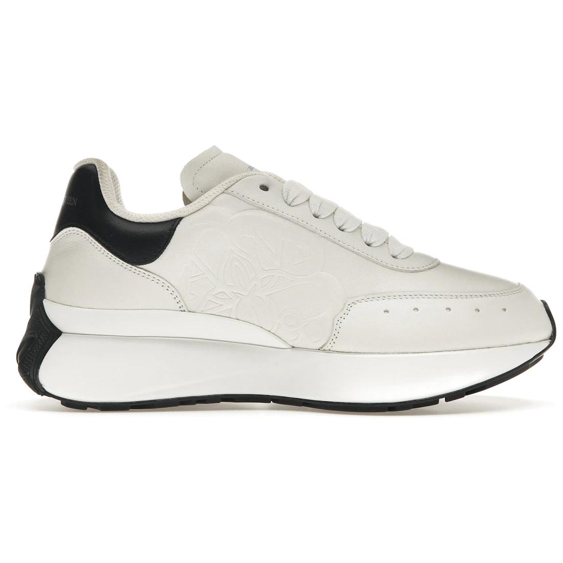 

Sneaker Alexander McQueen Sprint Runner White Black (Women s)(782630WIDN59061) 36