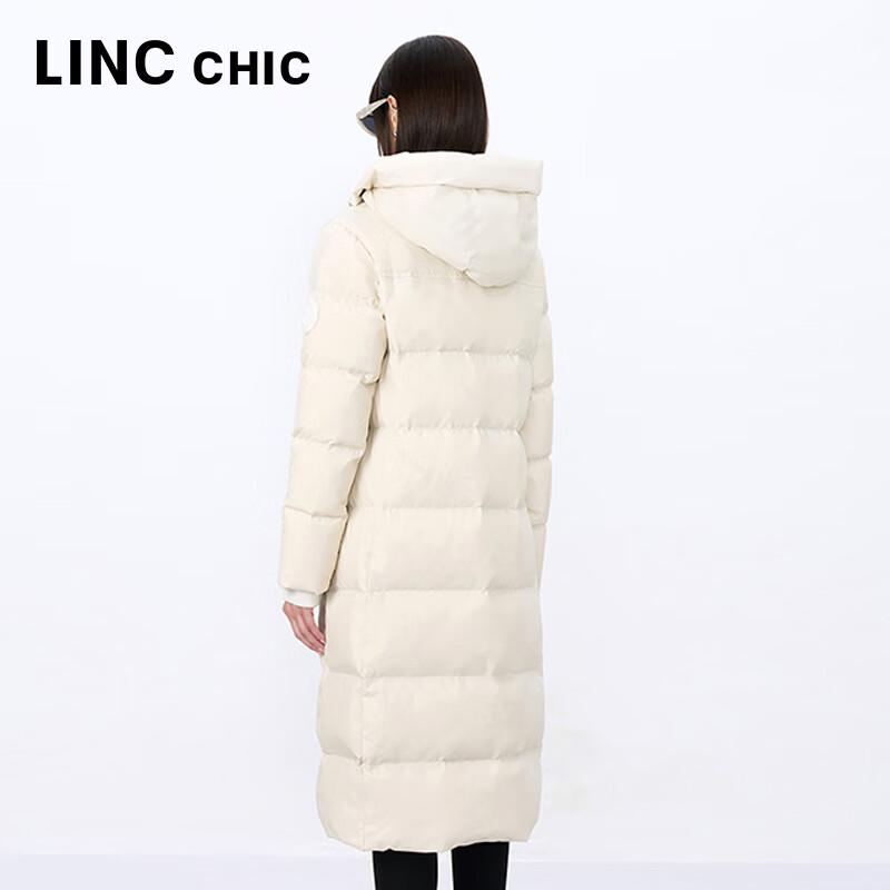 Jinyujie Women's Hooded Long Duck Down Puffer Jacket