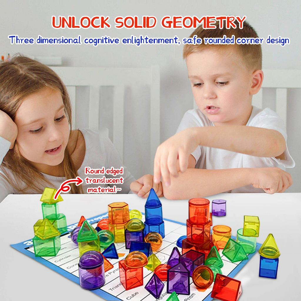Canned Early Education Teaching Aids Solid Geometry Color Shape Cognition Kindergarten Canned Teaching Aids