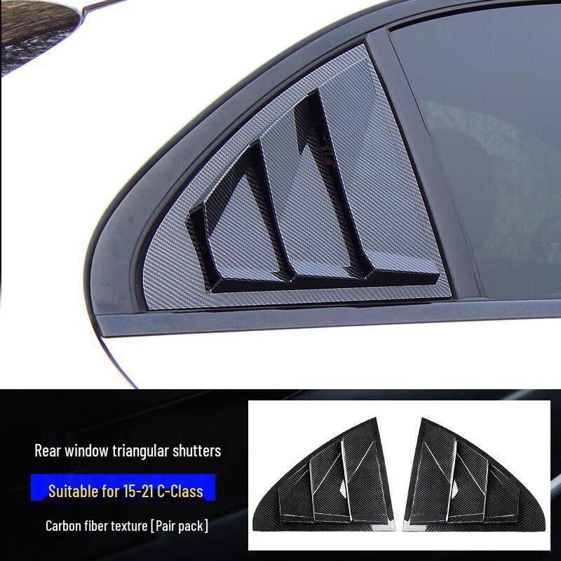

Compatible with Mercedes-Benz C-Class W205 W206 C260L C180L C200L Rear Window Blinds Decorative Sticker