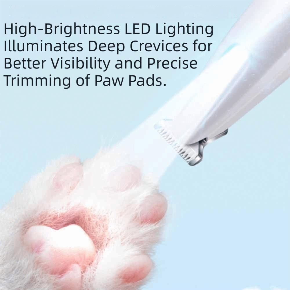 Waterproof Pet Electric Push Clippers USB Rechargeable Dog Clippers for Grooming Dogs Haircut