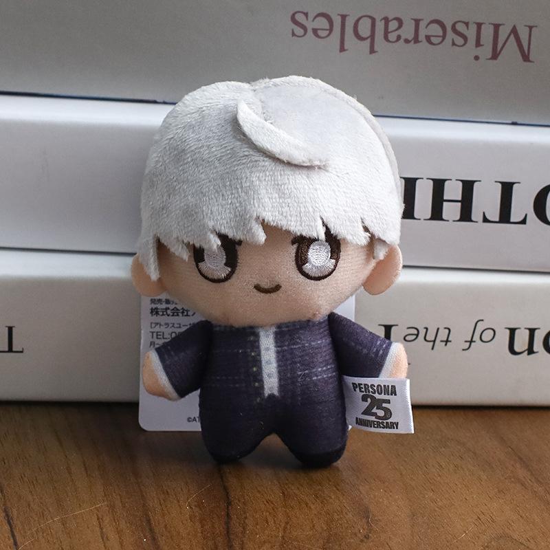 Neues Modell 10CM Persona Plüsch Schlüsselanhänger Spielzeug 25. Jubiläum Joker Shiomi Kotone Yuuki Makoto Cosplay Anime Plüschtier Anhänger Christ