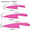 Kids Plastic Fruit Cutter With Sharp Corner Design For Birthday Cake And Dessert Cutting