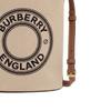 Burberry Logo Cotton Bucket Shoulder Bag Women Bags Black Wheat 81214551