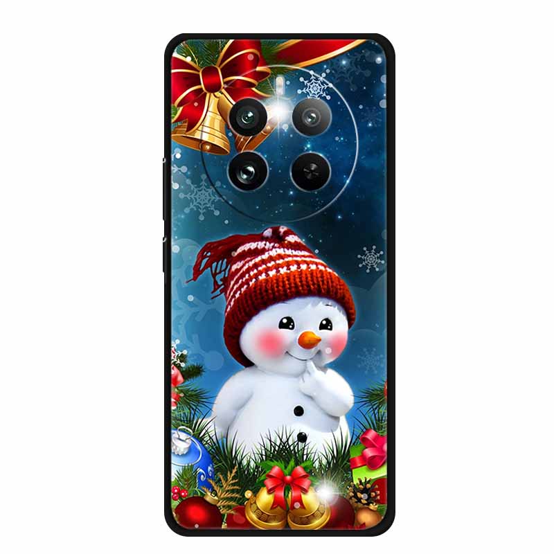 2024 Christmas Phone Cases For Realme 12 Pro Plus Case Soft TPU Silicone For Realme 12 Pro Cover Bumper Funda 12Pro Pro+ 5G Case