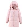 Real Shot Slim Down Cotton-padded Jacket Thickened Cotton-padded Jacket Hooded Cotton-padded Jacket Female Student Large Size Medium and Long Cotton
