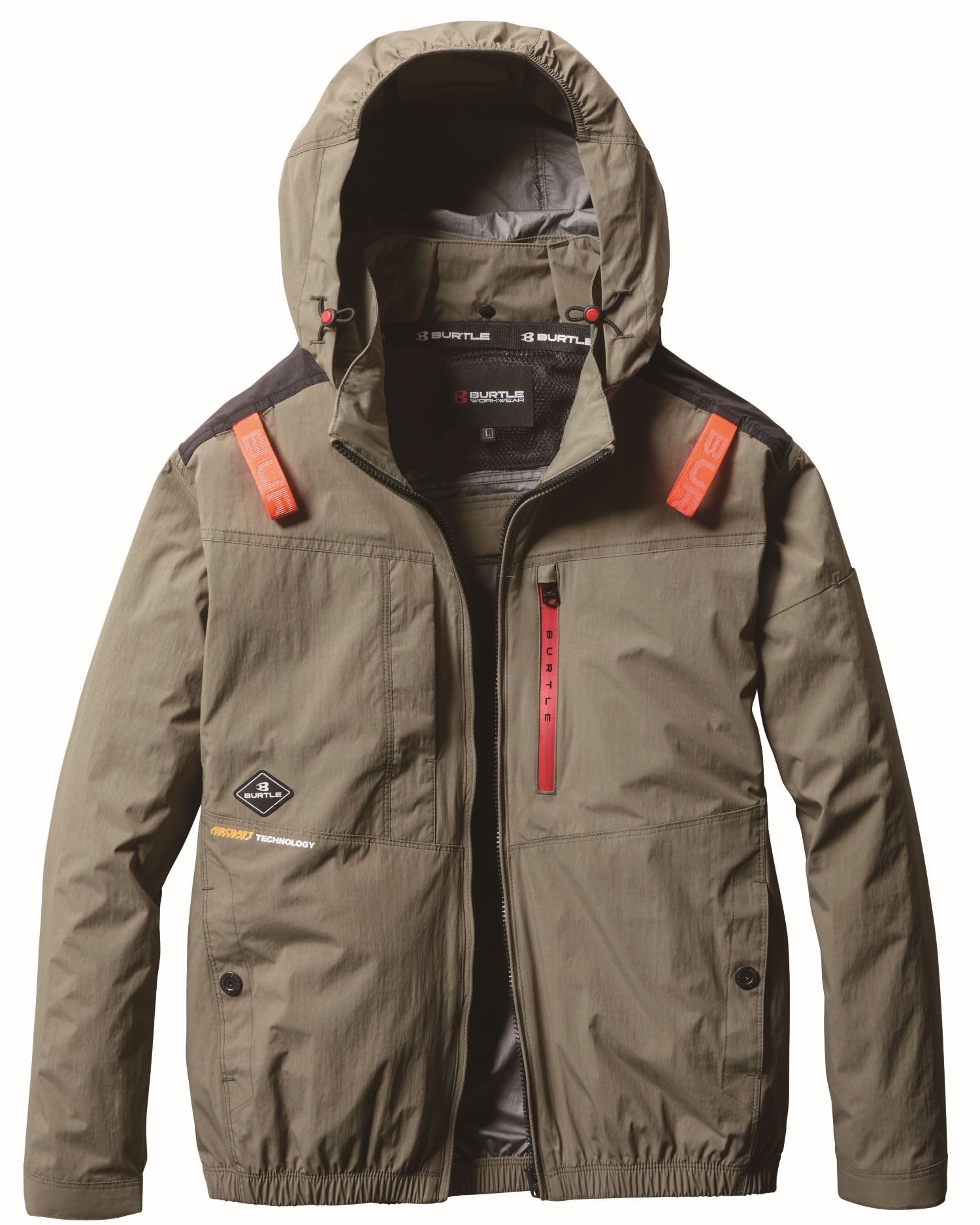 BURTLE Air Craft Blouson for Army Size 61 M (Unisex) Spring/Summer, Khaki, AC2081,