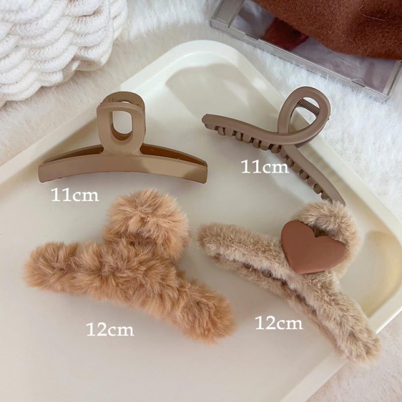 

10 шт., новые женские модные зажимы для волос, кофейный, черный, акриловый, большой коготь для волос, корейский для девочек, зажим в виде акулы, головные уборы, заколка, аксессуары для волос