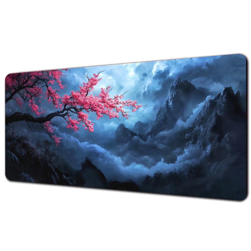 Sunset Scenery Mouse Pad Desk Mat Mousepad Large Abstract Mouse Pad Gaming Deskmat With Lockedge Office Nonslip Carpet