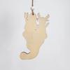 Playful Christmas Wooden Ornaments Featuring Santa And Snowman Hats For Joyous Celebrations Holiday