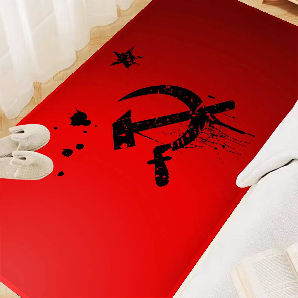 CCCP USSR Soviet  Entrance Door Mat Nordic Style Home Doormat Bathroom-Toilet Mats Bedroom Hotel Decor Mat