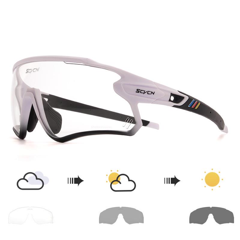 

Photochromic Cycling & Sports Goggles for Mountain Biking, Running, and Skating