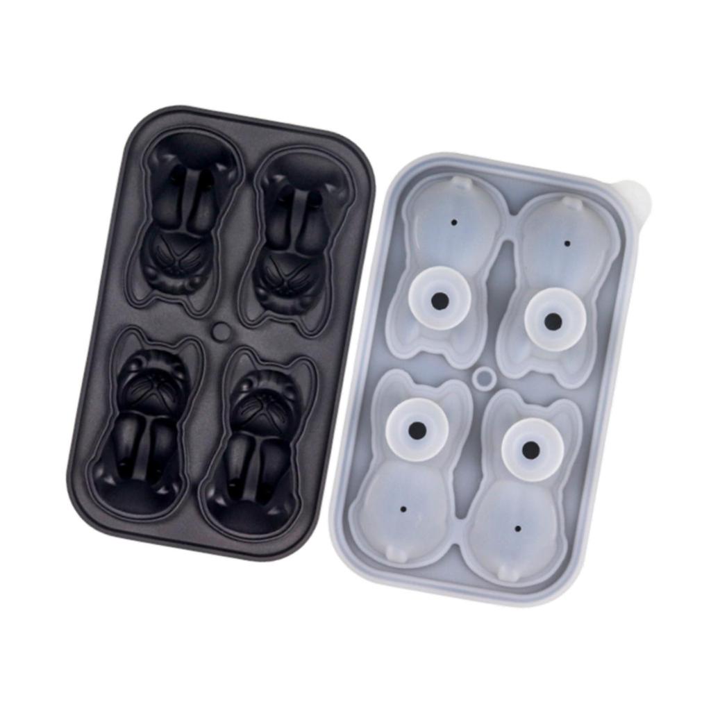 Monster Ice Mold Molds with Homemade Large Silicone Mold Cake Decor Candy Jelly Baking Tool Candle Soap Mould Ice Tray