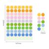 19mm Round Waterproof Self-Adhesive Color Dot Labels for Identification and Classification