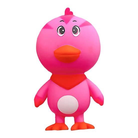 

Cartoon Chick Squeeze Toy Anxiety Relieving Chicken Sensory Toy Soft Stretchy Stress Ball Focus Aid Relaxation Tools розовый
