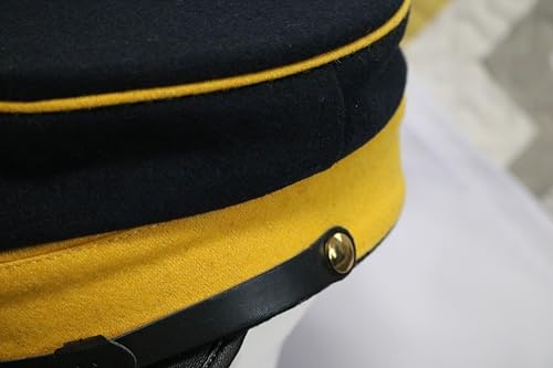 [Hosaku Co., Ltd.] Imperial Japanese Army Replica Hat, Meiji 19 (1886), Type 2 Infantry Cap, High-Quality Replica, Cosplay Cap (61cm)