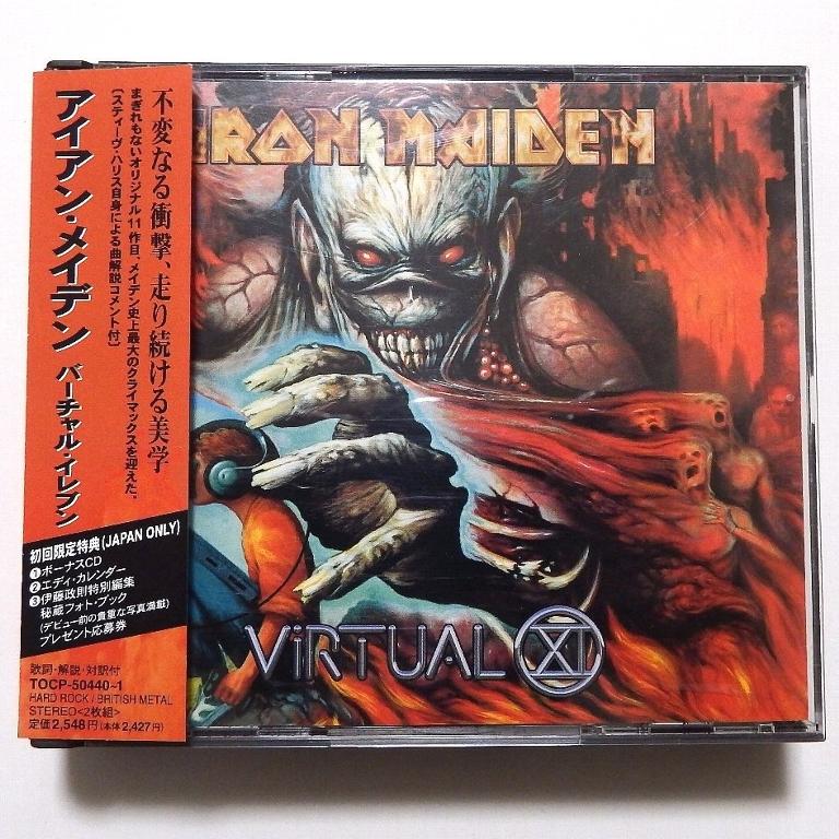 

[USED] Iron Maiden Virtual XI First Press Limited Edition Bonus 2CD PROMO