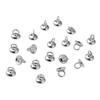 4/6MM 18K Gold Plated Brass Pearl Bracelet Ends Connector,Beads End Tips,Jewelry End Caps,For DIY Jewelry Making Accessories