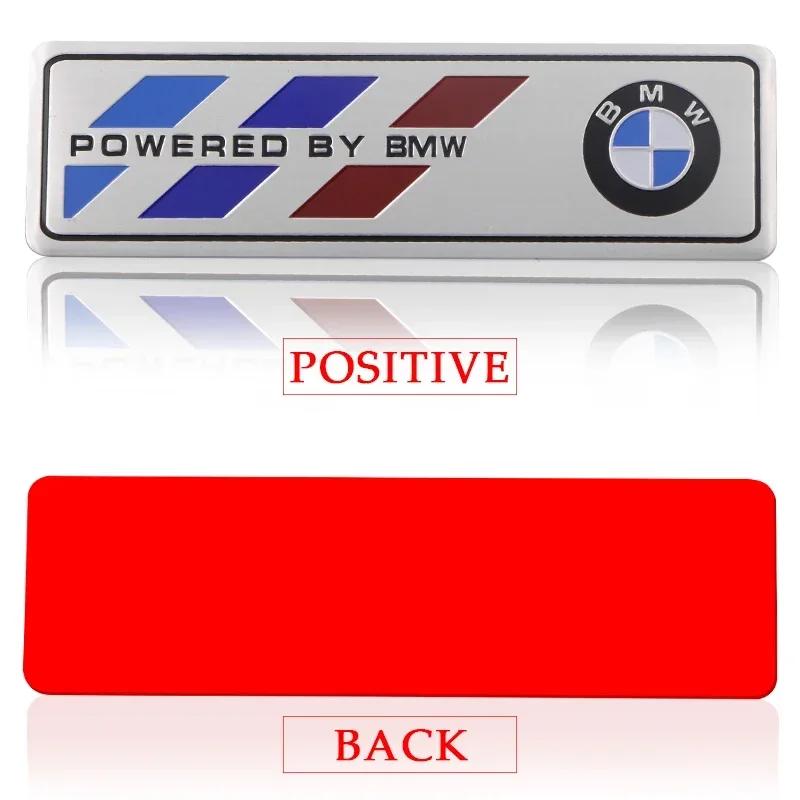 For BMW M 1pcs 3D Metal Car Body Badge Emblem Labeling Car Tail Decoration Sticker For Bmw E46 E90 E60 E39 F30 E36 F10 F20 E87 E