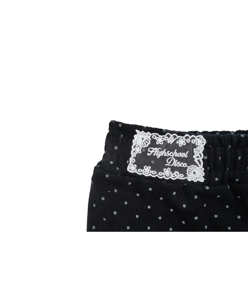 HIGH SCHOOL DISCO Dot Star Clover Sweatpants_Black