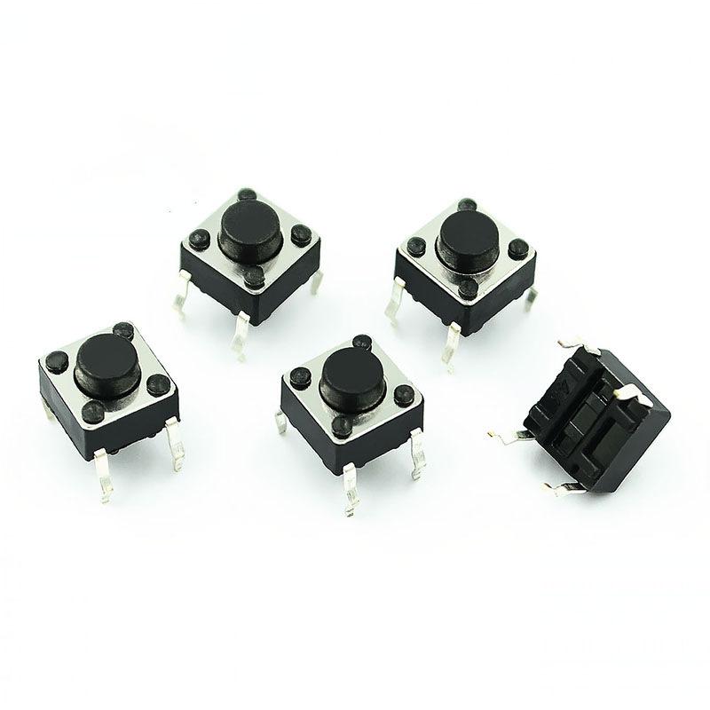 6*6*4.3MM/6*6*5MM Press the button lightly Micro Switch switch Button Switch