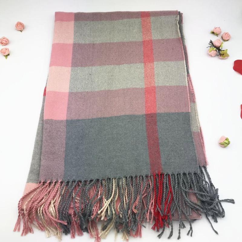 New autumn and winter wind classic babag color yang sticky cashmere scarf shawl couple scarf women