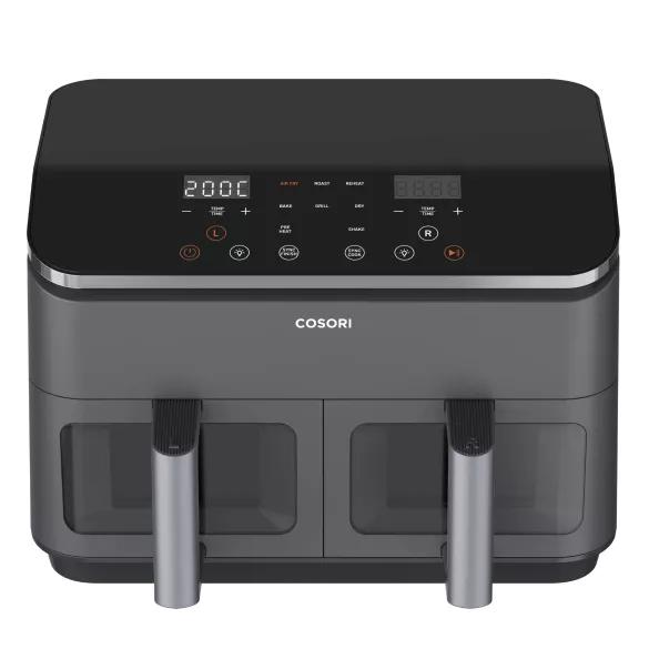 COSORI Dual Basket Air Fryer, Black