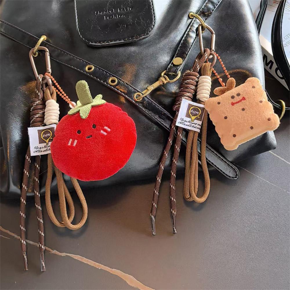 Cartoon Bread Pendant Bag Charm Backpack Hanging Piece Car Creativity Jewelry Accessories Gift A561 Bag Charm