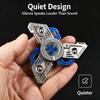 All-Metal Three-Blade Fingertip Spinner, High Stability, Silent Rotation, Stress-Relief Edc Toy, Multiple Colors Available, Office De