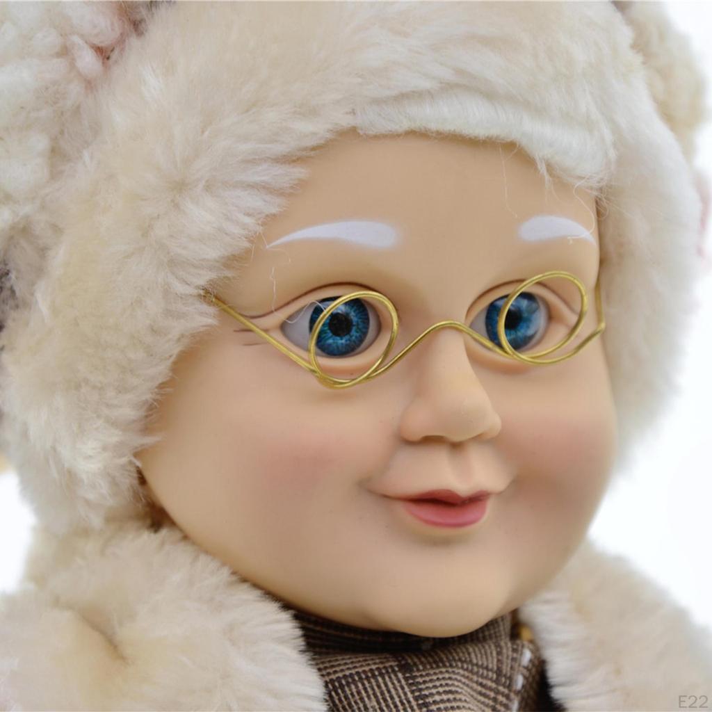 Santa Claus Figurines, Standing Figurines Decorations Gift for Indoor Home Office