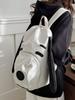 Cute Little Dog Canvas Bapa Portable Travel Bag 2025 New Korean Sle Student Fem Bapa Bookbag Versatile Travel Bag