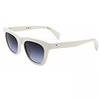 Rag   Bone Unisex 52mm White Sunglasses White