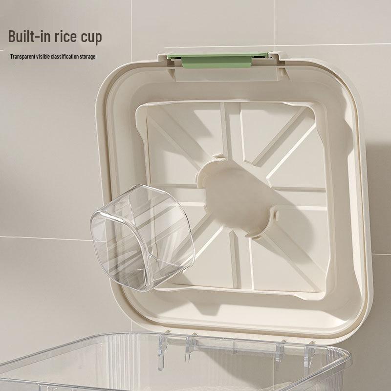 Insect-Proof, Moisture-Sealed Large Capacity Rice Storage Container