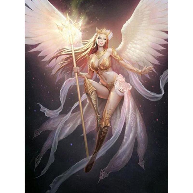 Angels And Demons Paint 5D Arts And Crafts For Adult Diamond Painting Art Full Kit Figure Abstract Jewel Cross Stitch