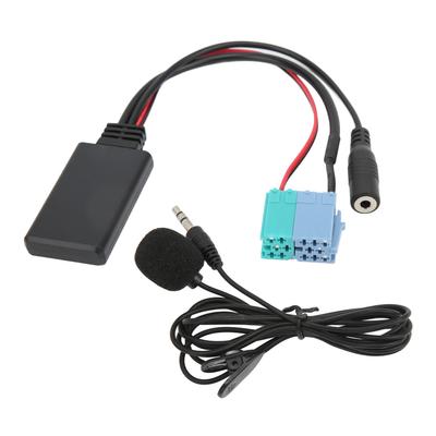 Auto Bluetooth Modul Audio Aux Kabel Mikrofon MINI ISO Anschluss für Stereo 8PIN 6PIN Anschluss