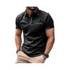 (XL, Black) Men's Short Sleeved Clothing